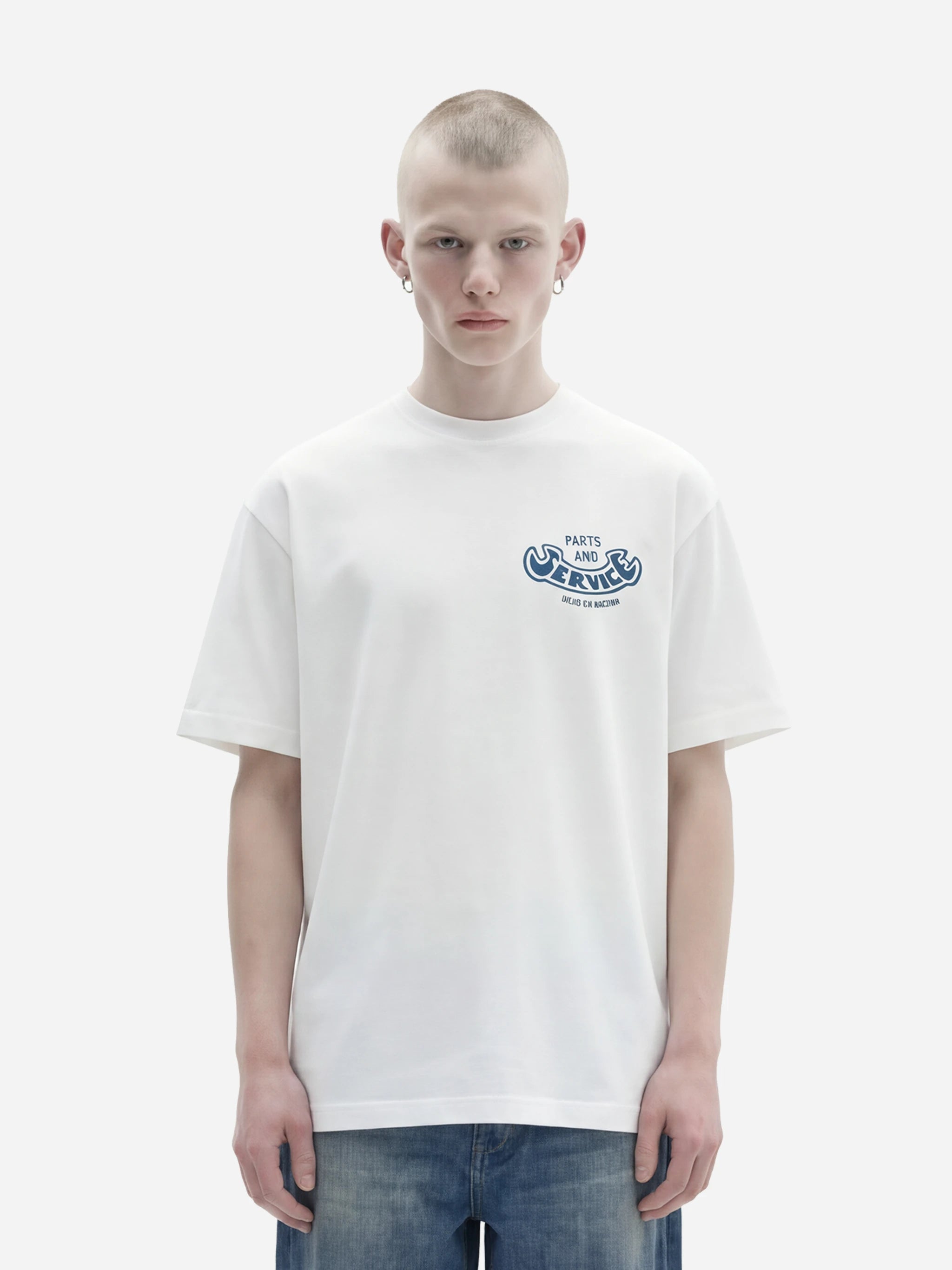 T-shirt Ruff And Smooth bianca