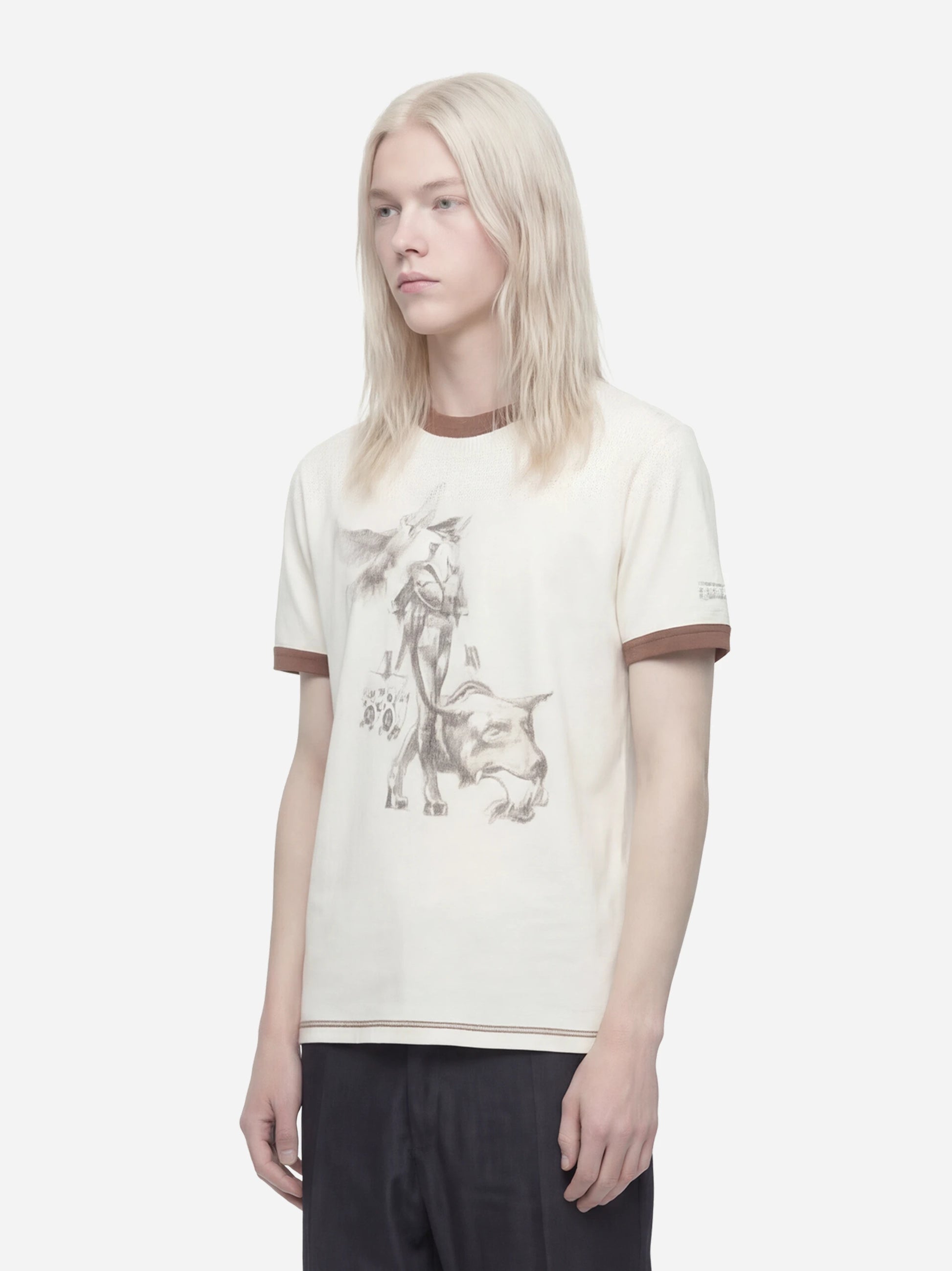 T-shirt Beat Down bianca
