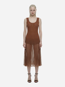 Abito in maglia à jour