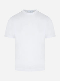 T-shirt slim in cotone bianca