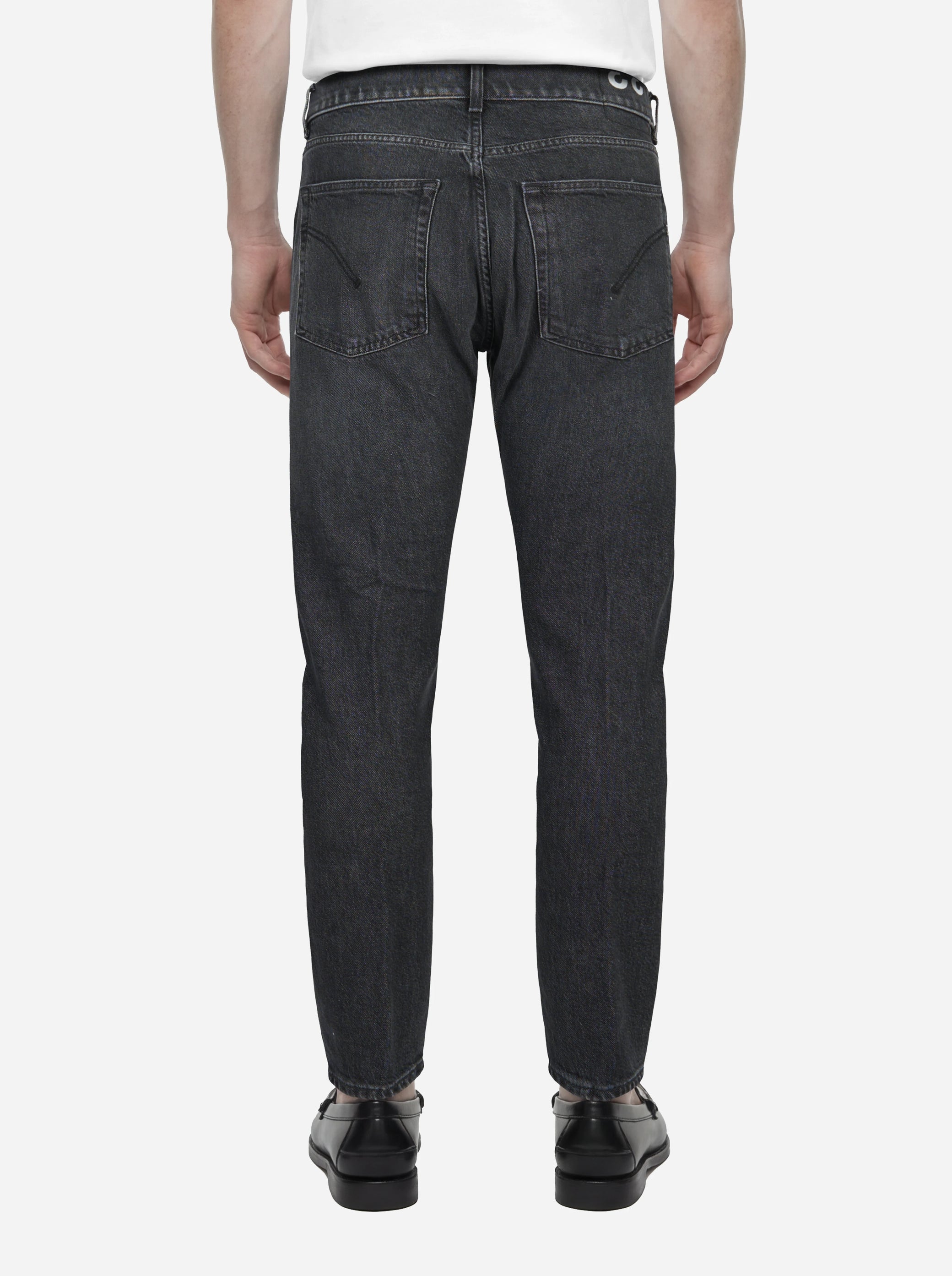 Jeans Dian Slim fit in denim stretch Nero