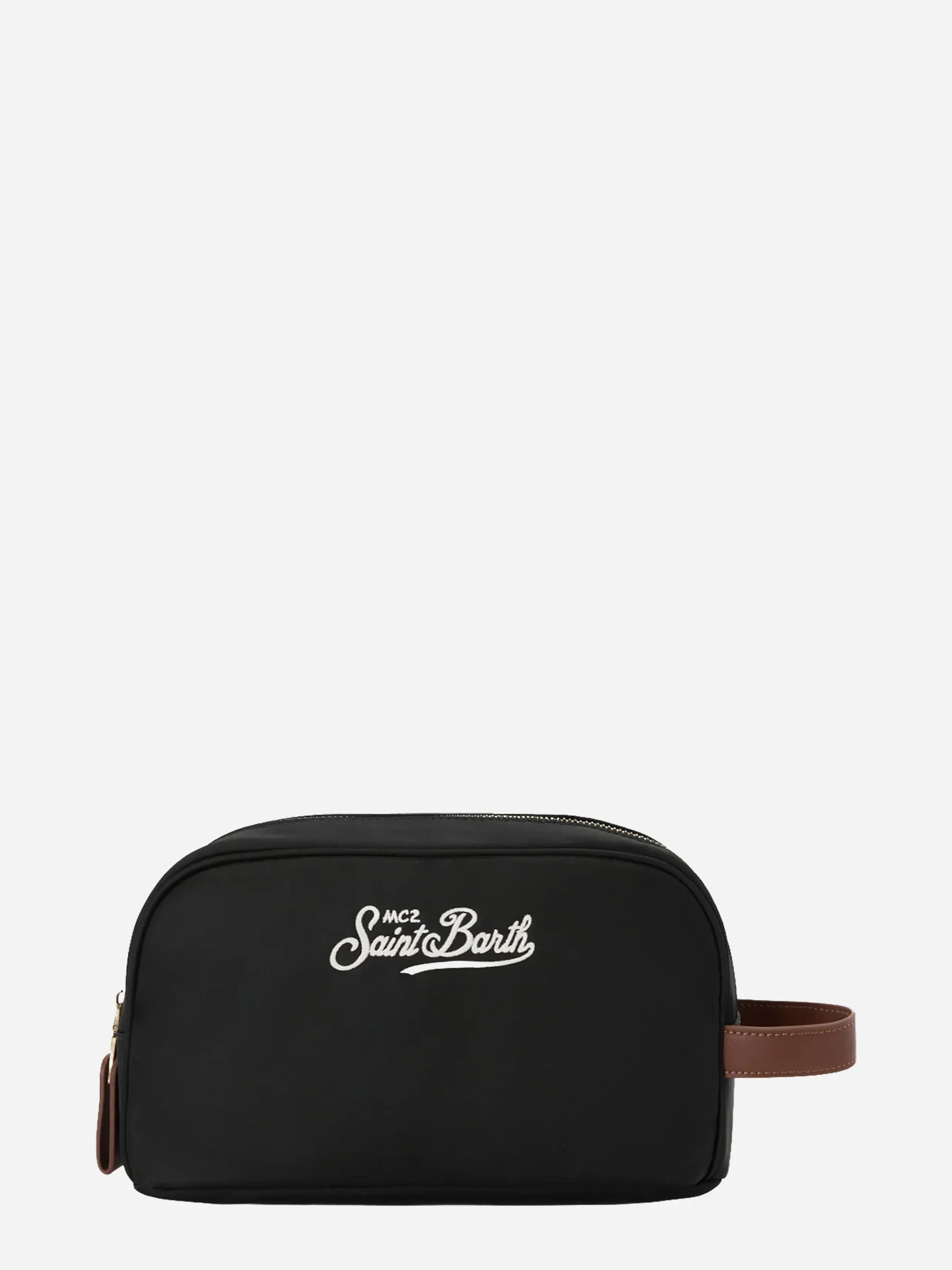Beauty Bag Westwood in nylon nero tinta unita
