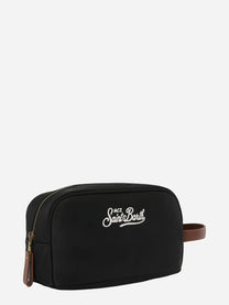 Beauty Bag Westwood in nylon nero tinta unita
