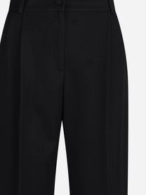 Pantalone sartoriale a gamba dritta nero - vista posteriore