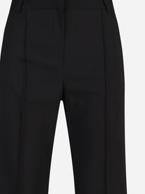Pantalone flare nero - vista posteriore