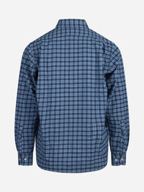 Camicia America check blu - dettaglio del prodotto