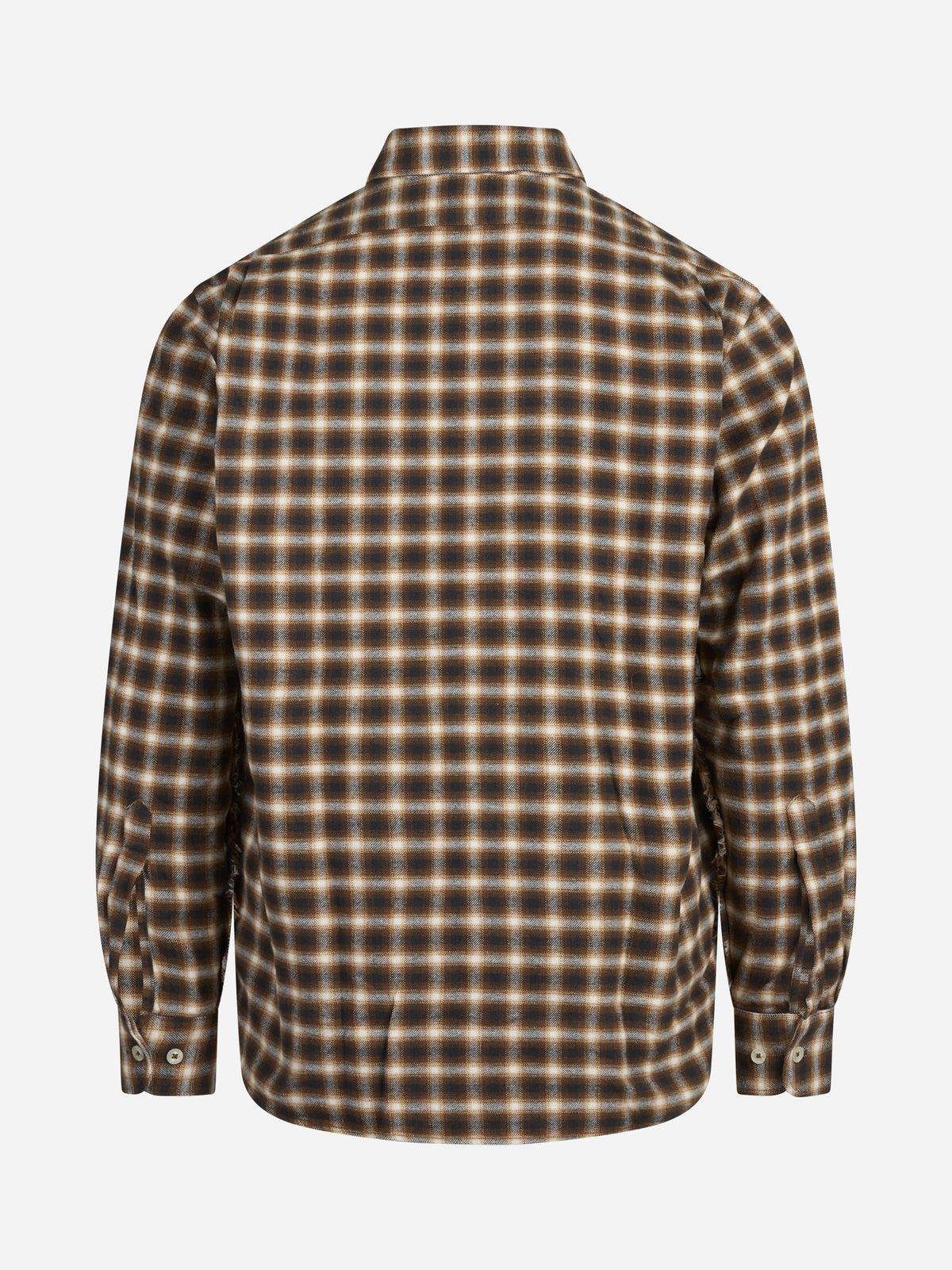 Camicia America check marrone - dettaglio del prodotto