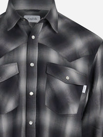 Camicia Texaco check grigio - vista posteriore
