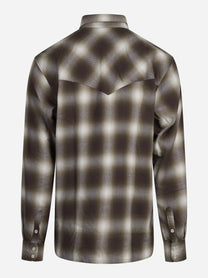 Camicia Texaco check marrone - dettaglio del prodotto