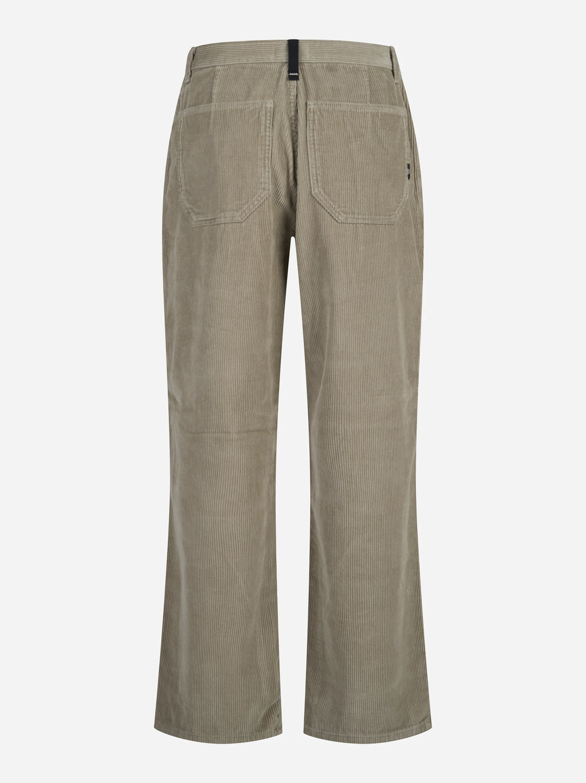 Pantalone ampio in velluto beige - dettaglio del prodotto