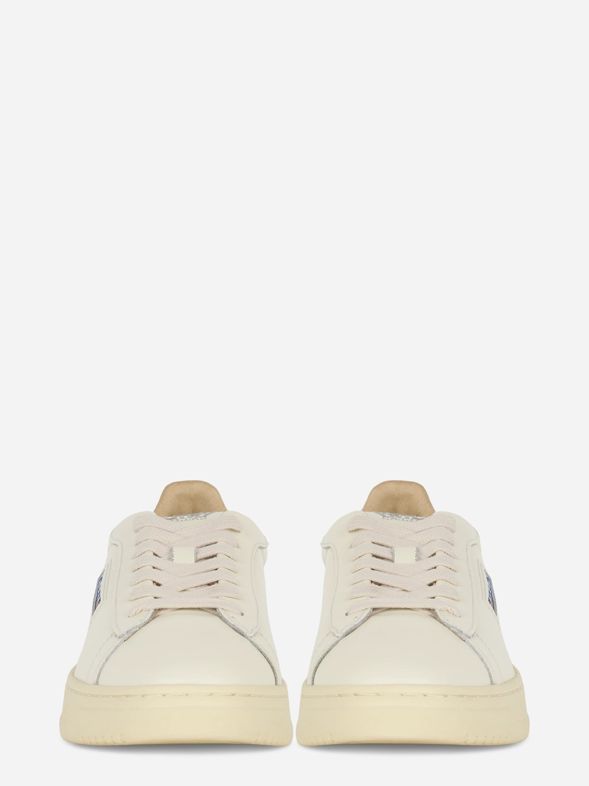 Sneakers Dallas Low In Pelle Bianca