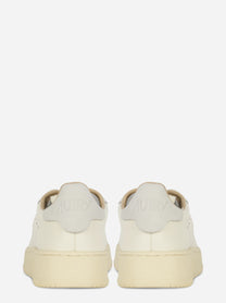 Sneakers Dallas Low In Pelle Bianca