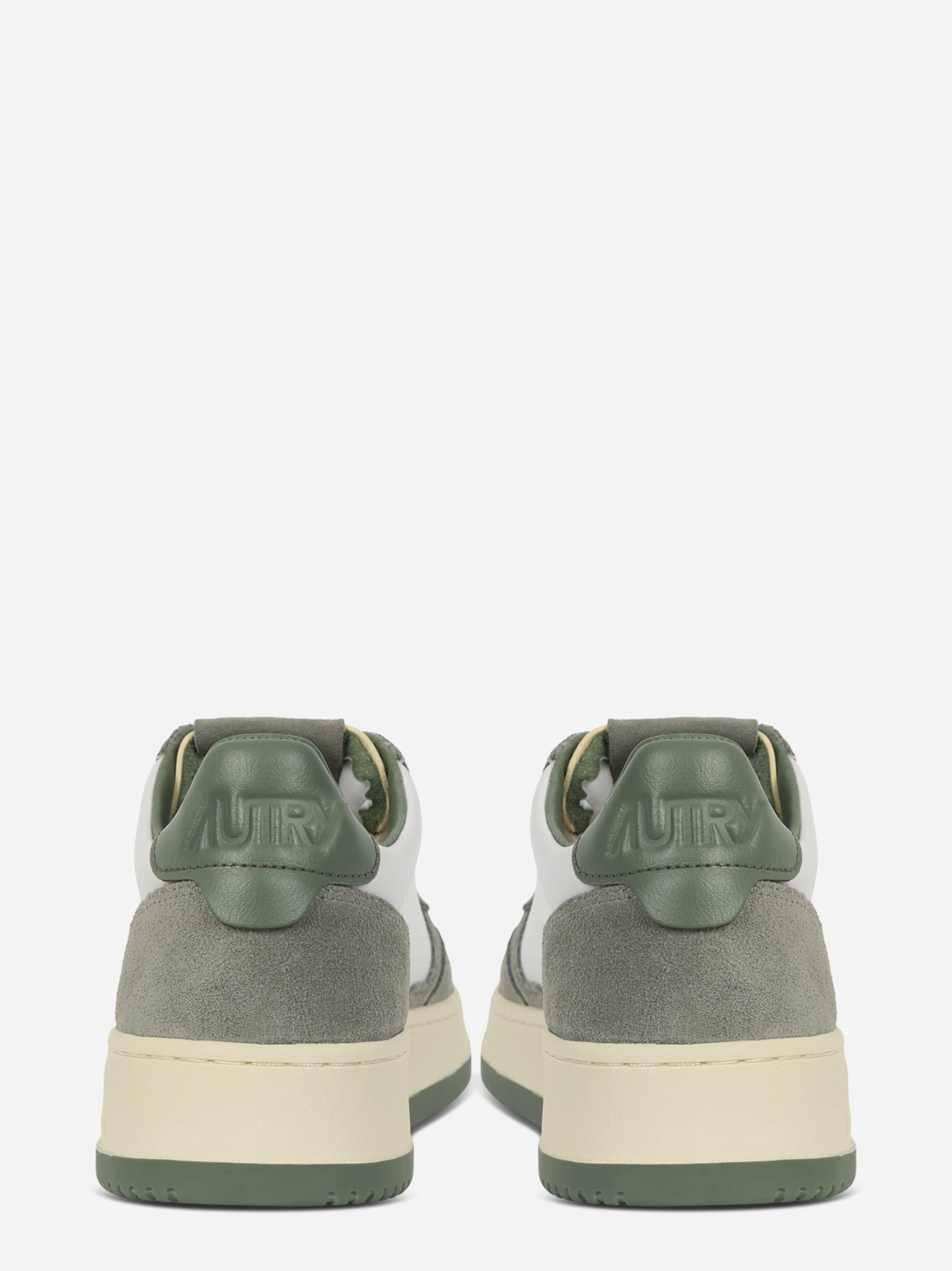Sneakers Medalist Low In Suede E Pelle Military E Sea Spay