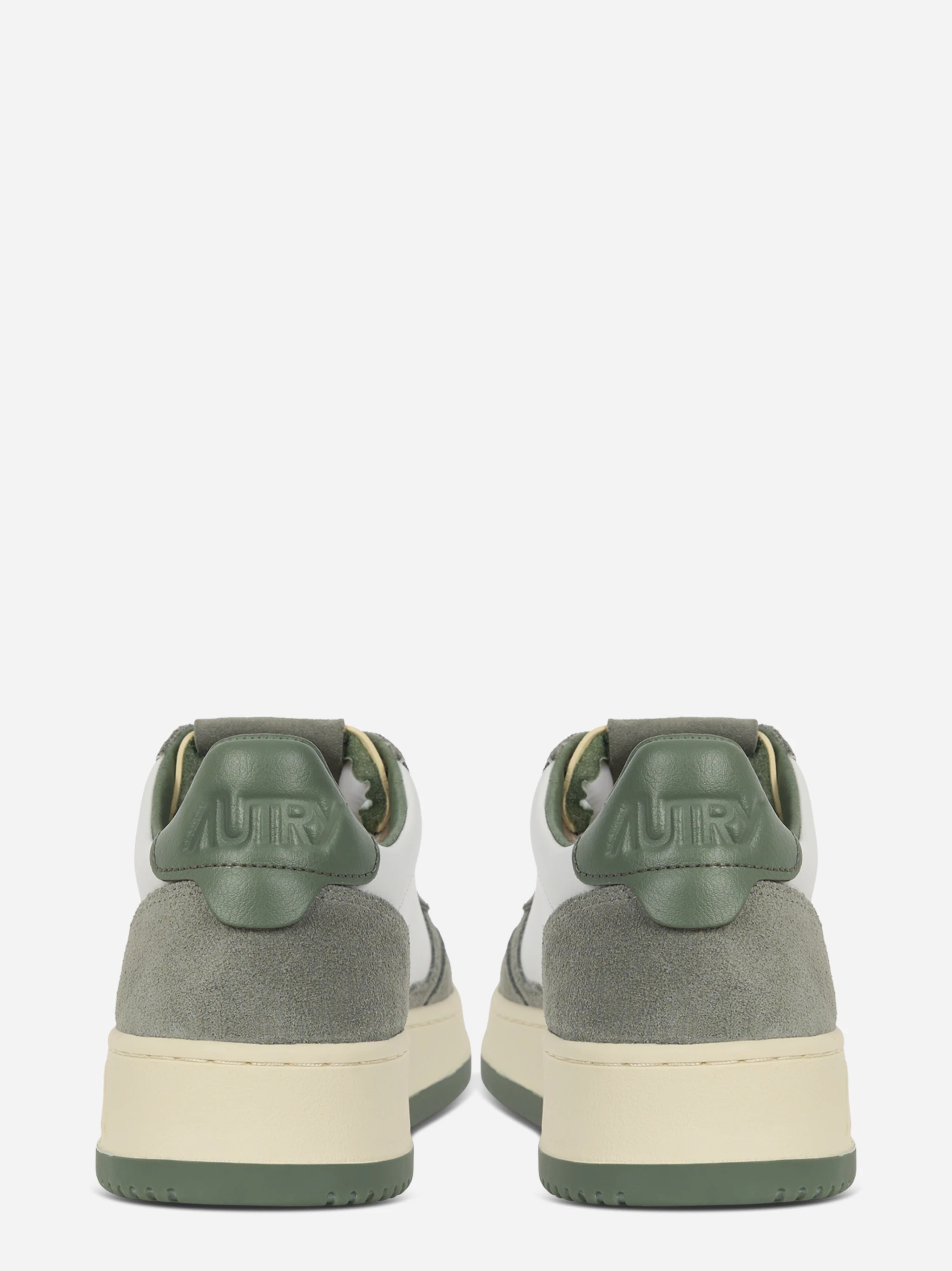 Sneakers Medalist Low In Suede E Pelle Military E Sea Spay