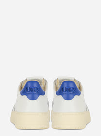 Sneakers Medalist Low In Pelle Bianca E Beaucoup Blue