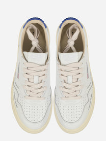Sneakers Medalist Low In Pelle Bianca E Beaucoup Blue