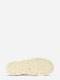 Sneakers Medalist Low In Pelle Bianca E Suede Marrone