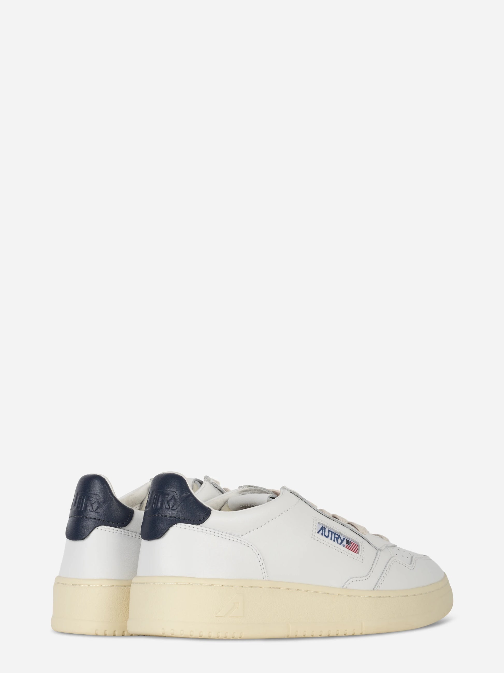 Sneakers Medalist Low In Pelle Bianca E Space