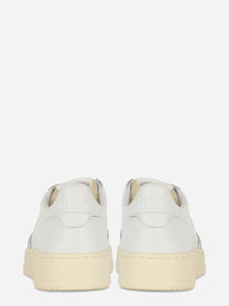 Sneakers Medalist Low In Pelle Bianca