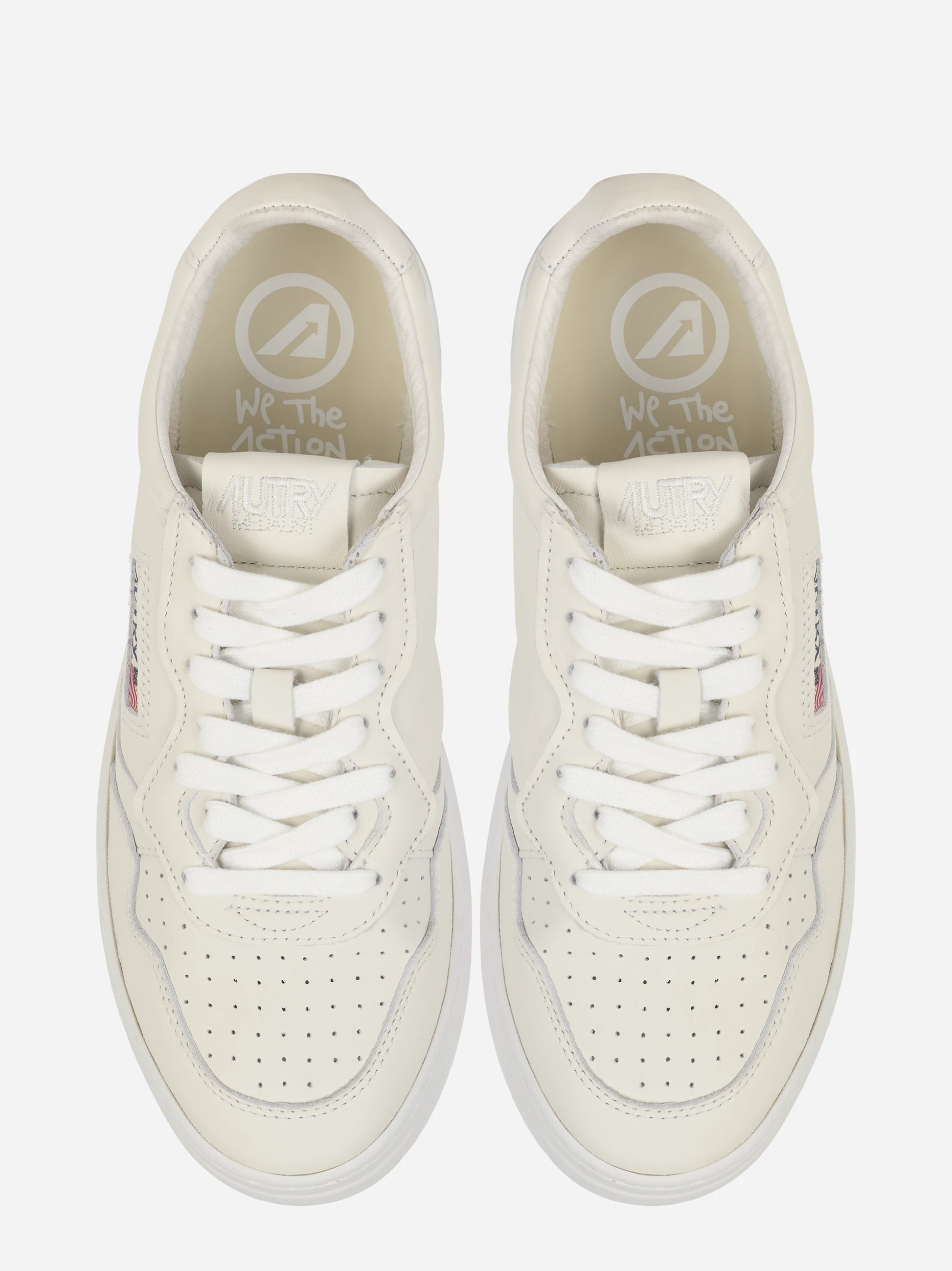 Sneakers Medalist Low In Nappa Super Soft Bianco Ottico