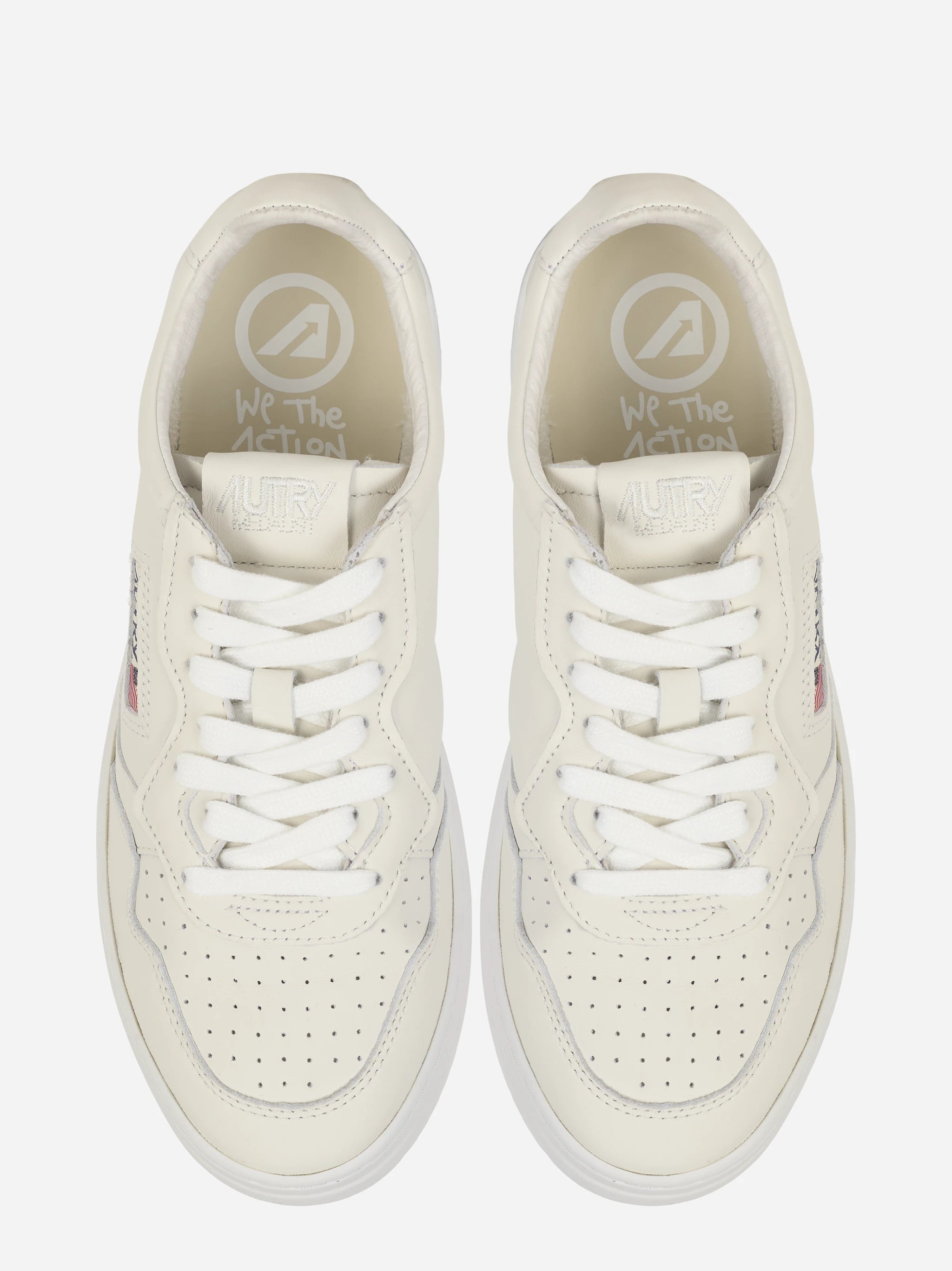 Sneakers Medalist Low In Nappa Super Soft Bianco Ottico