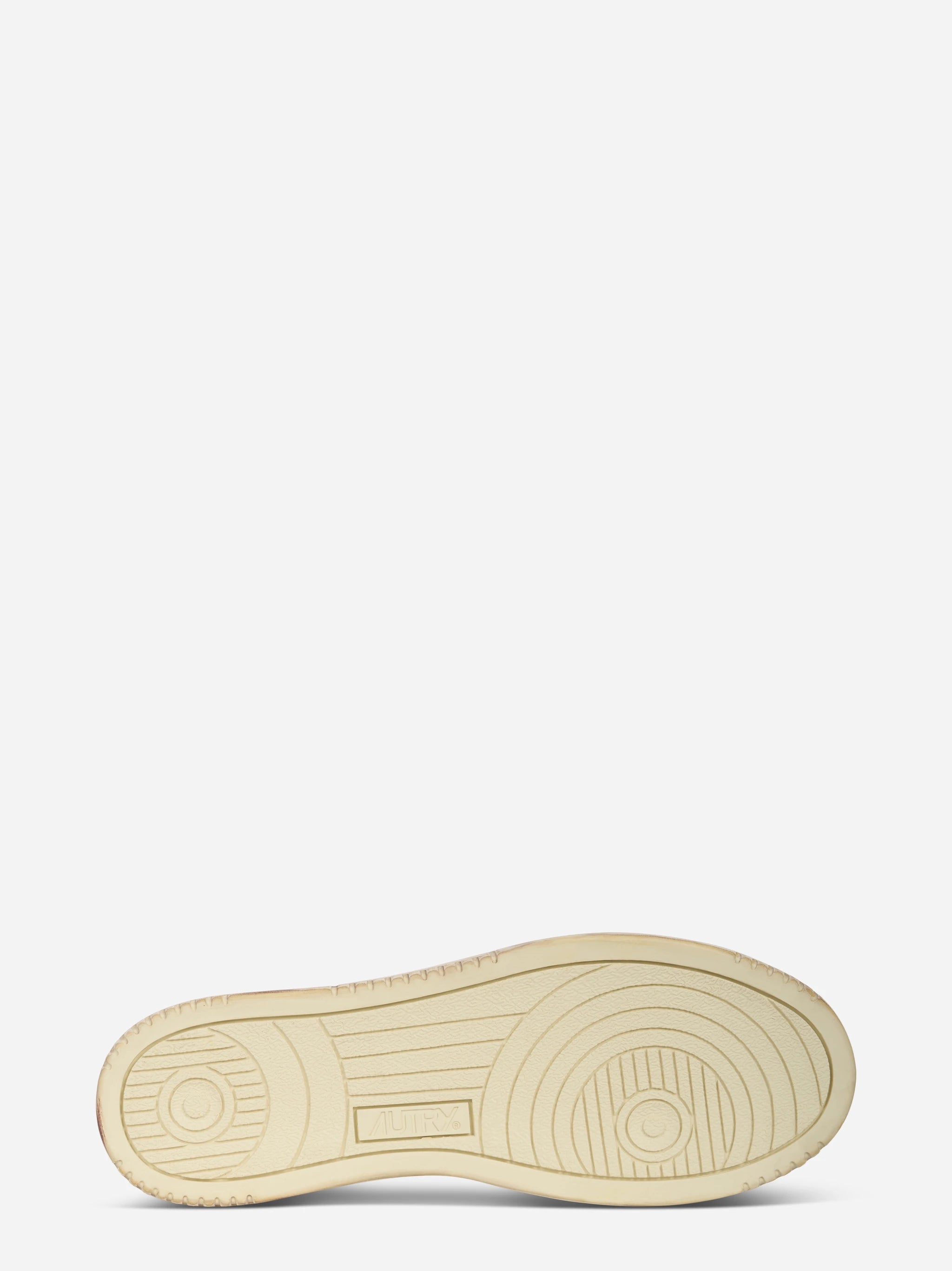 SNEAKERS MEDALIST LOW SUPER VINTAGE IN PELLE BIANCA