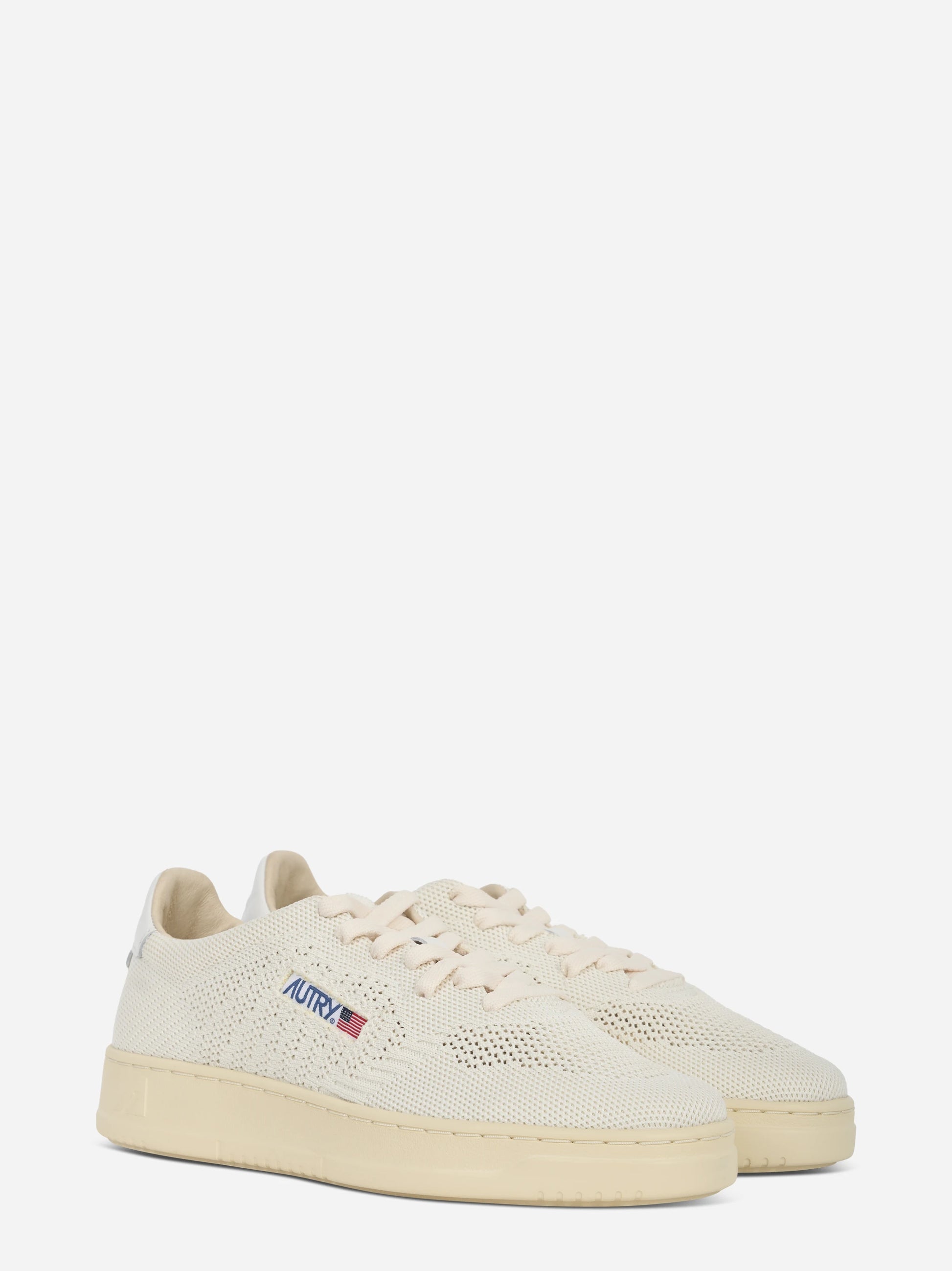 SNEAKERS MEDALIST EASEKNIT LOW IN MAGLIA COLORE IVORY