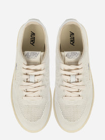 SNEAKERS MEDALIST EASEKNIT LOW IN MAGLIA COLORE IVORY