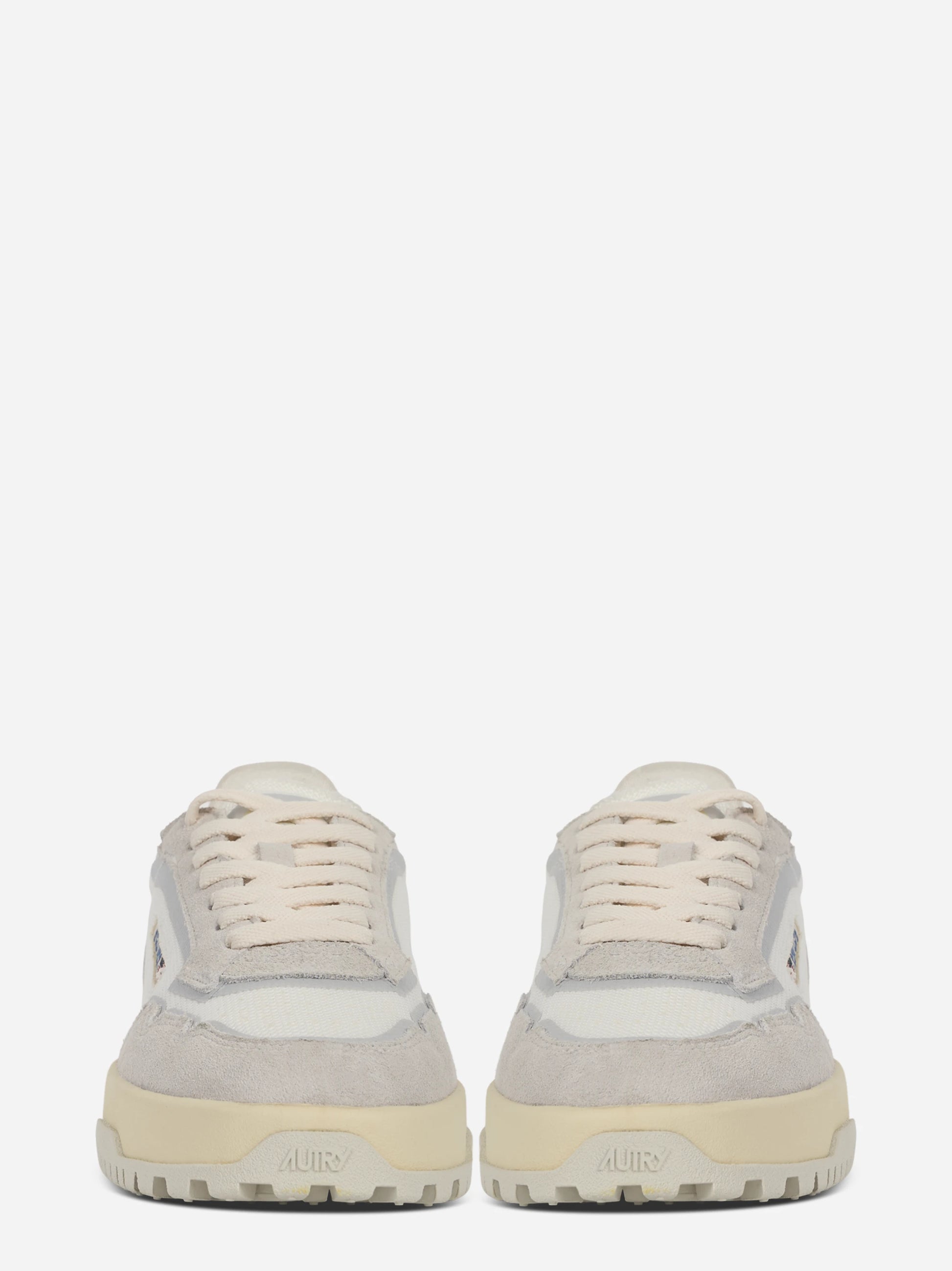 SNEAKERS WILDPACE LOW IN DRAGON MESH E SUEDE BIANCO E MARSHMALLOW
