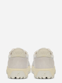 SNEAKERS WILDPACE LOW IN DRAGON MESH E SUEDE BIANCO E MARSHMALLOW