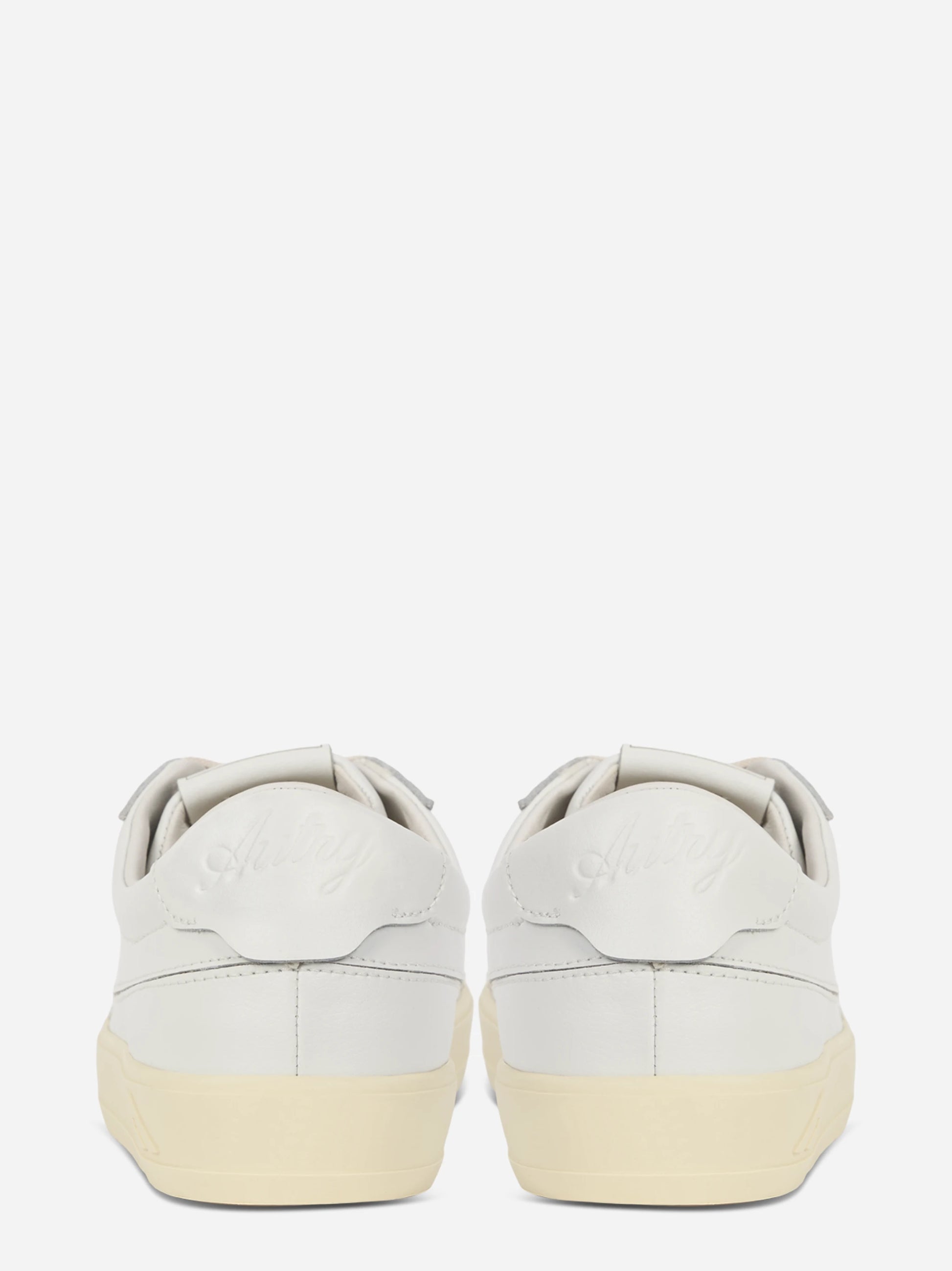 SNEAKERS WINDSCAPE LOW IN PELLE BIANCA