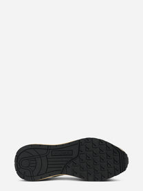 SNEAKERS REELWIND LOW IN NYLON E SUEDE bianco E nero