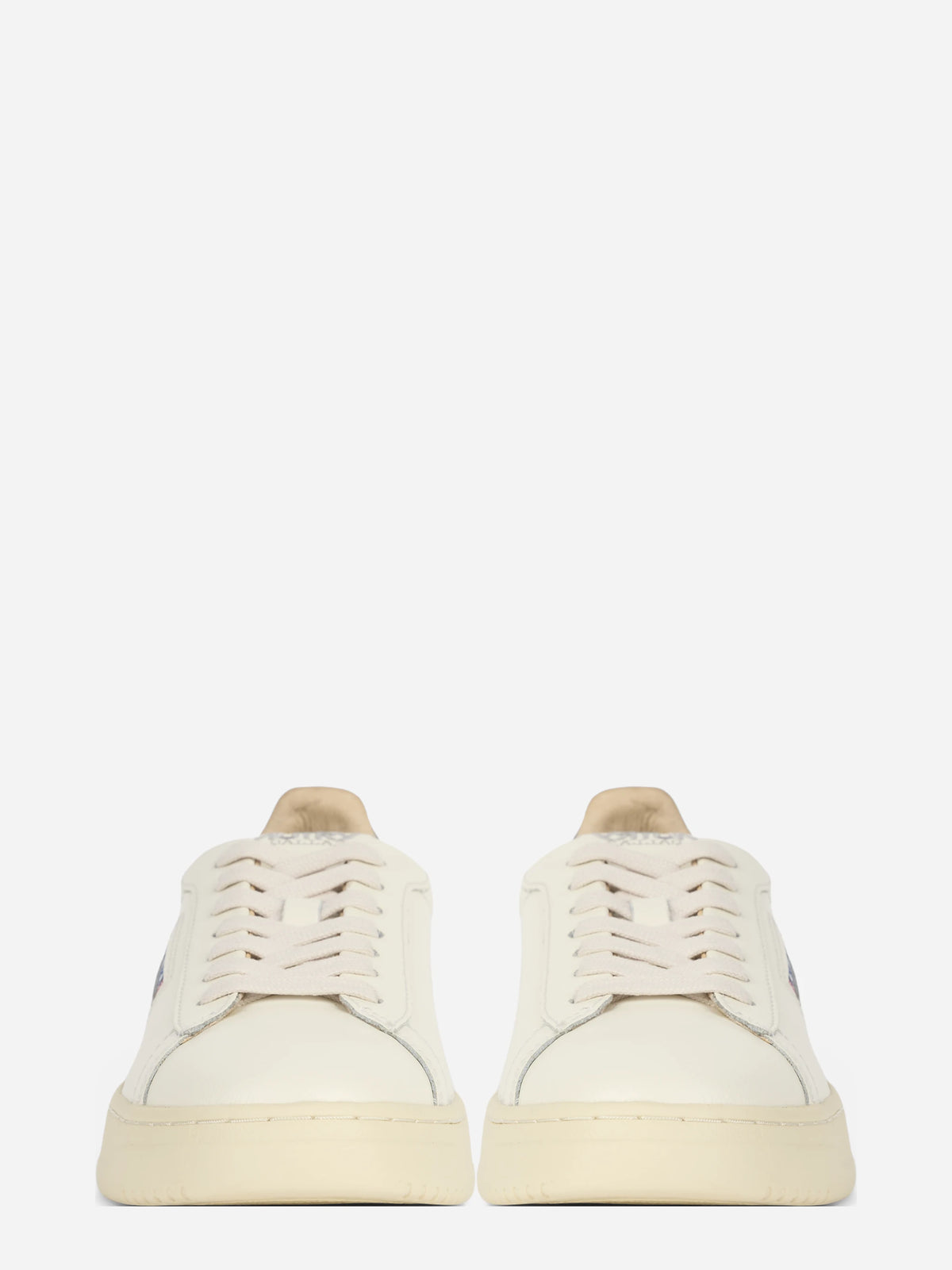 Sneaker Dallas Low in pelle nera - vista frontale