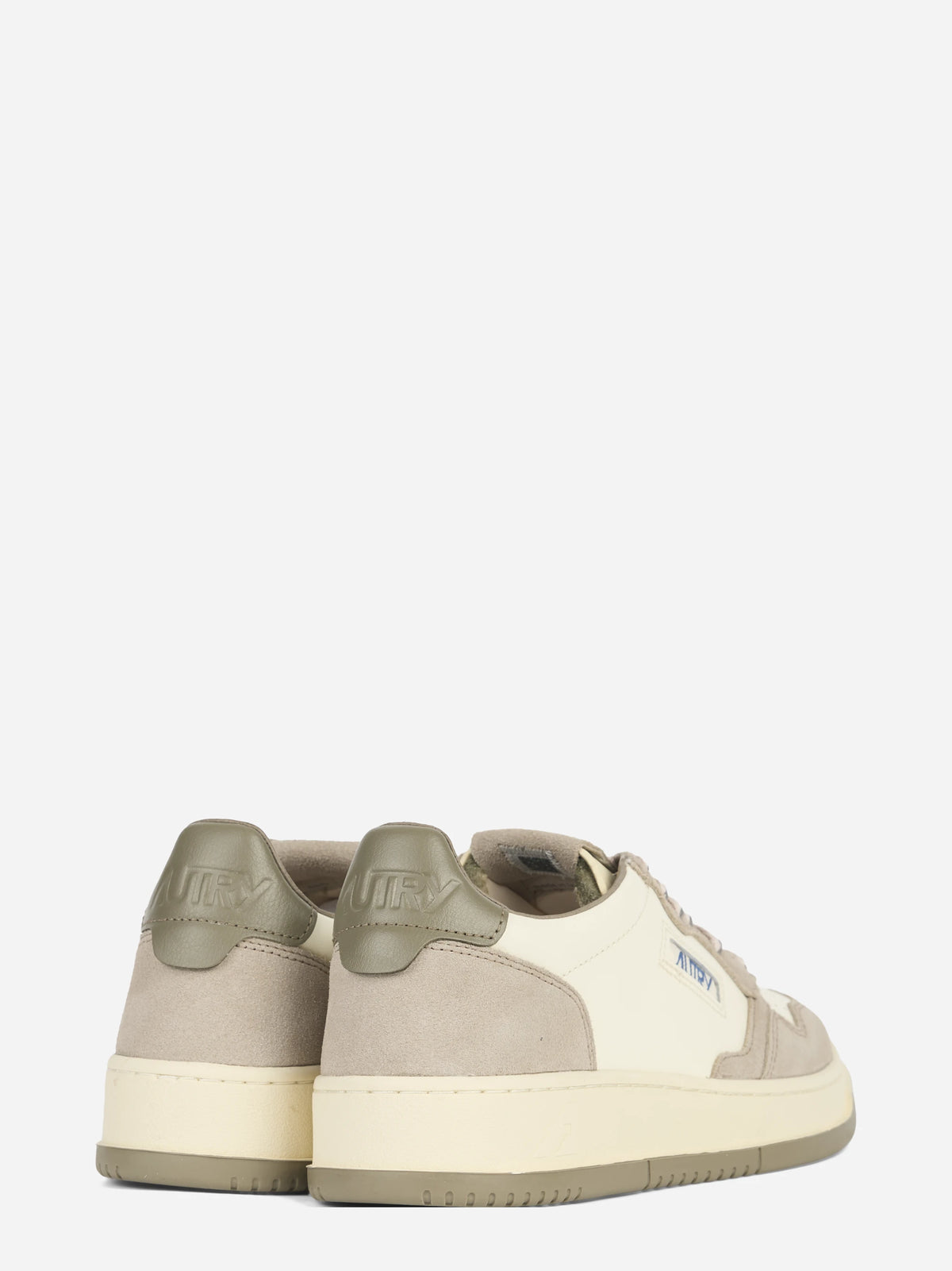 Sneaker Medalist Low in pelle e suede beige - dettaglio della suola