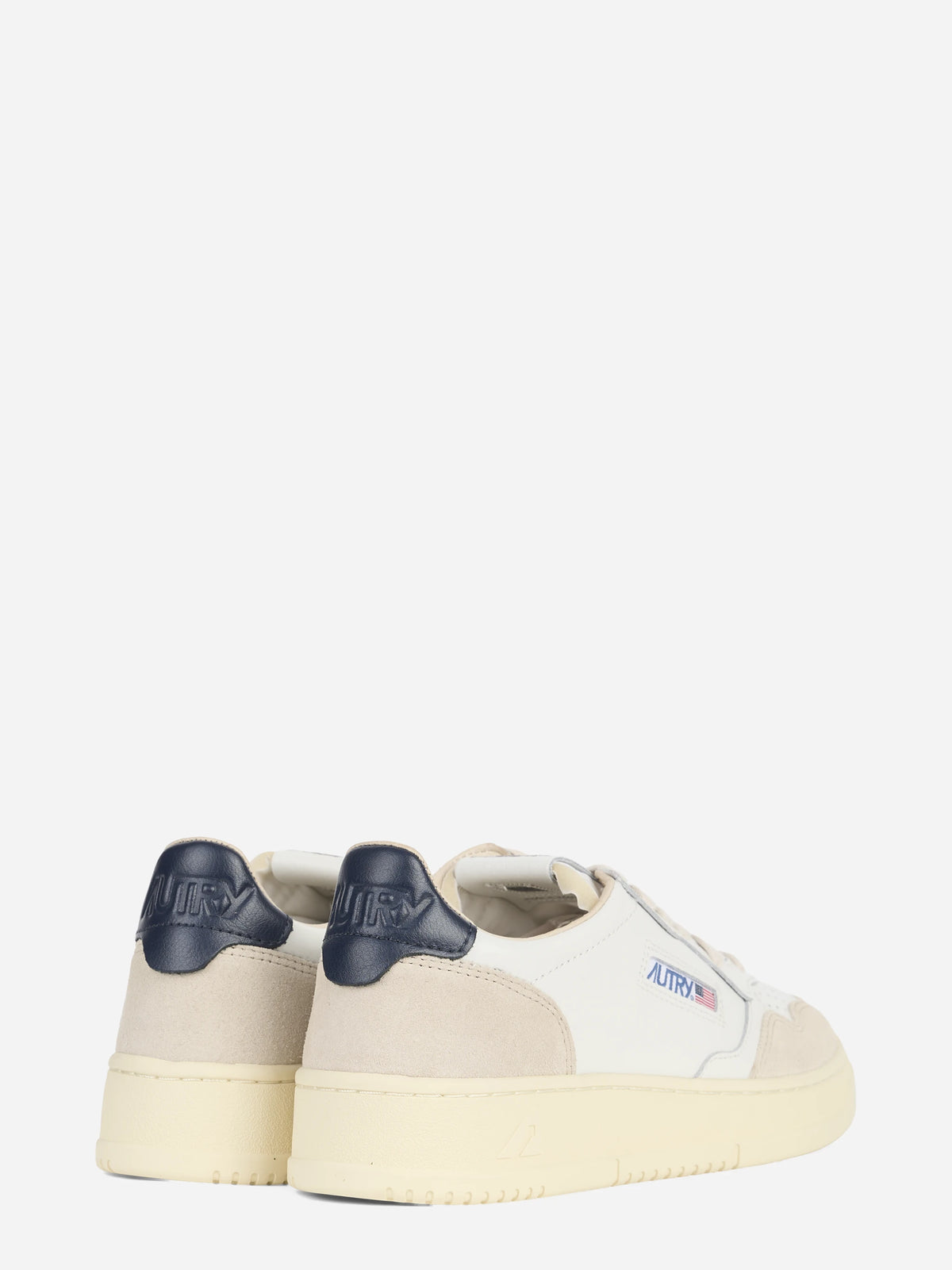 Sneaker Medalist Low in pelle e suede blu - dettaglio della suola