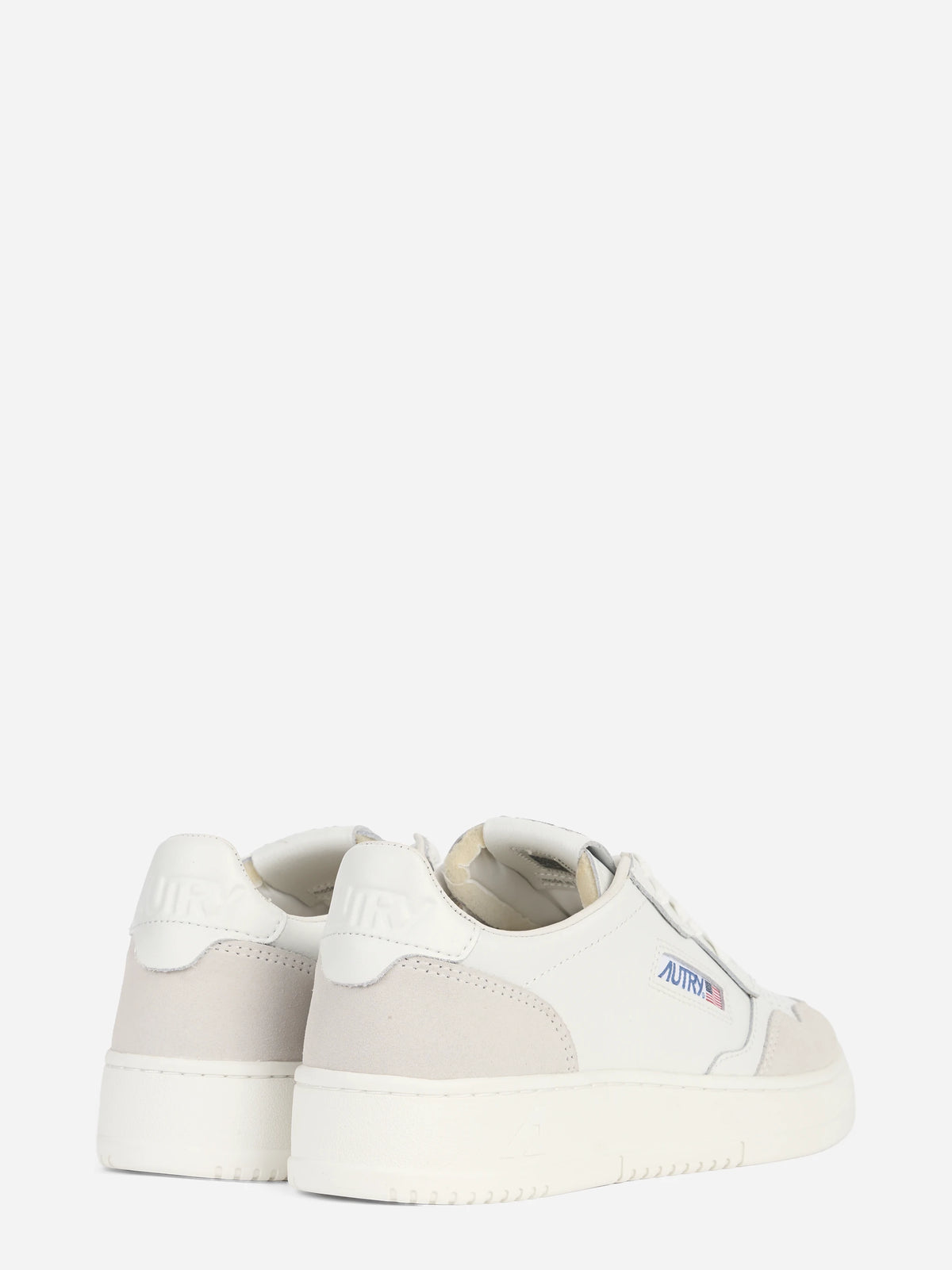 Sneaker Medalist Low in pelle e suede bianca - dettaglio della suola