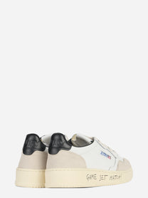 Sneaker Medalist Low in pelle bianca e nera - dettaglio della suola