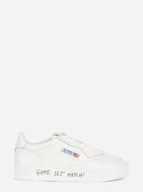 Sneaker Medalist Low in pelle bianca - vista laterale