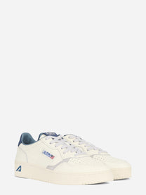 Sneaker Medalist Low in pelle blu - vista tre quarti