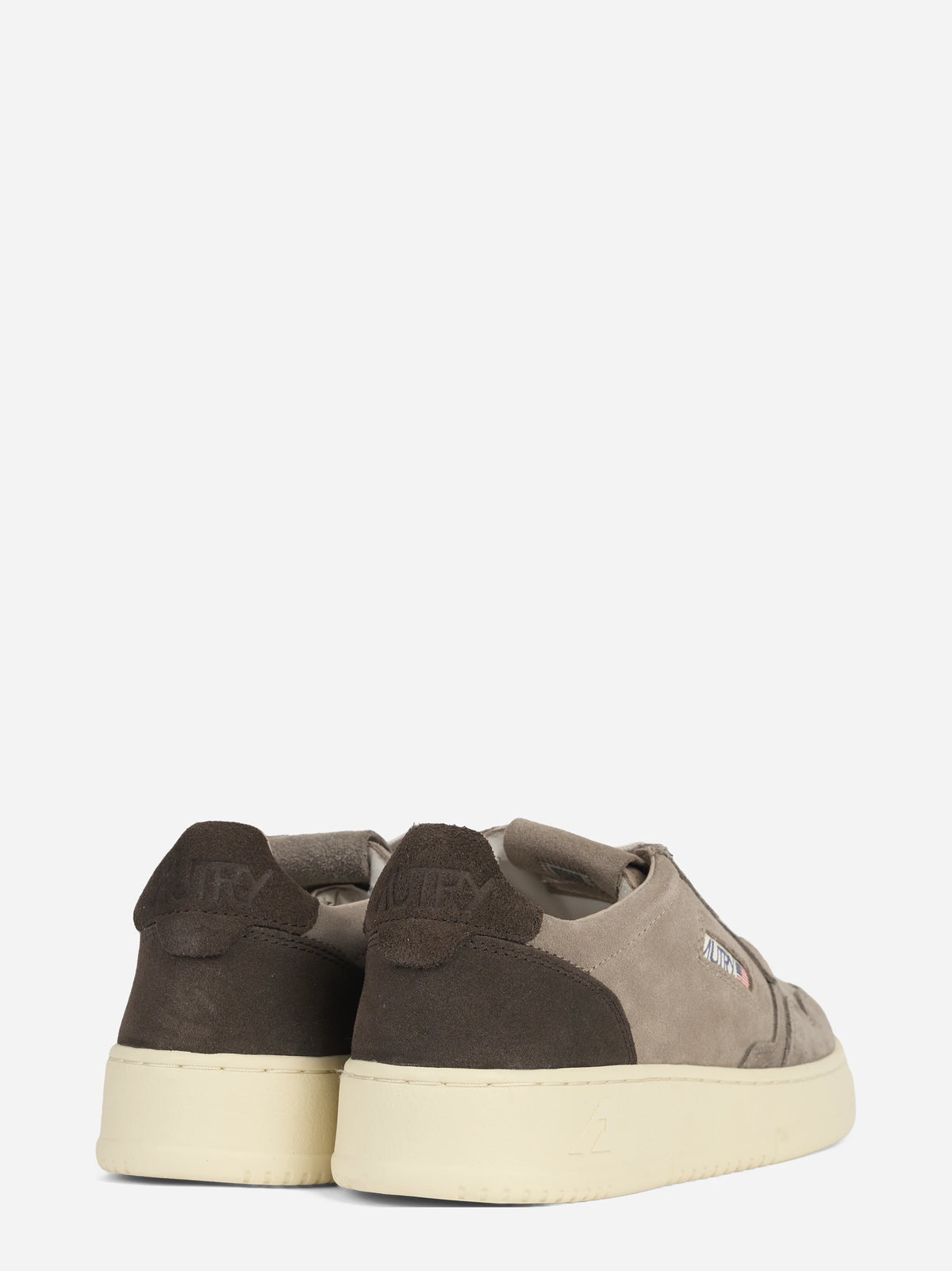 Sneaker Medalist Low tricolor in suede marrone - dettaglio della suola