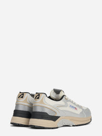 Sneaker Hyperway Low in mesh argento - dettaglio della suola