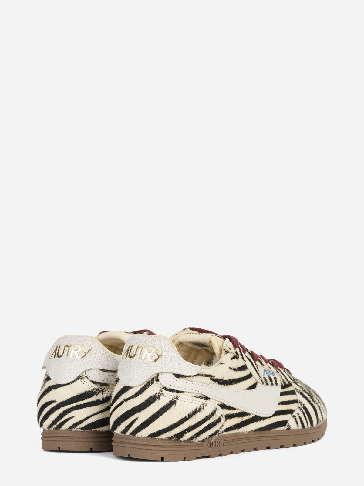 Sneaker Windspin Low effetto cavallino zebrato - dettaglio della suola