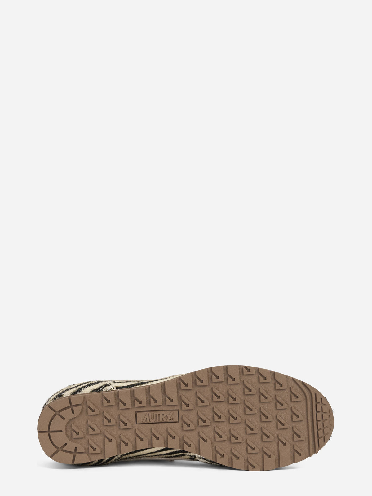 Sneaker Windspin Low effetto cavallino zebrato - vista posteriore