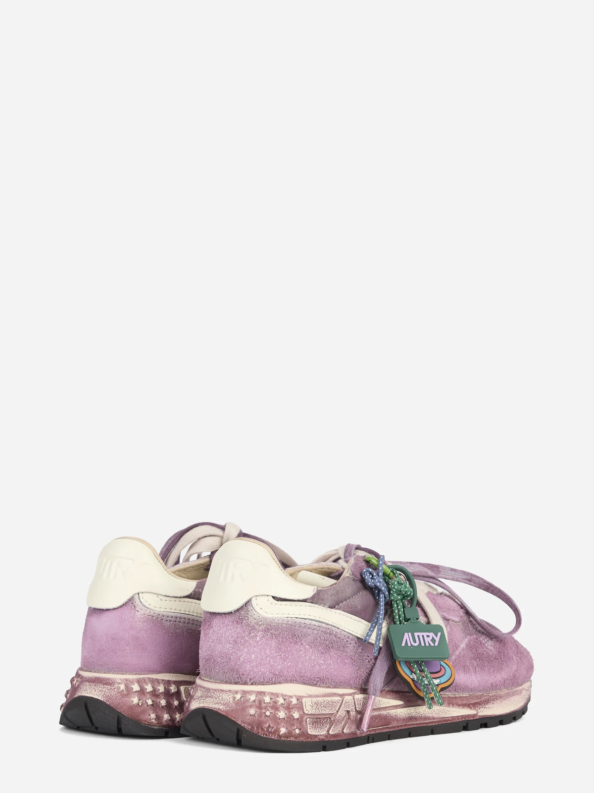 Sneaker Reelwind Super Vintage Low viola - vista posteriore