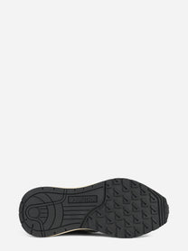 Sneaker Reelwind Low effetto cavallino nera - vista posteriore