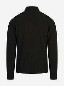 Lupetto in lana e cashmere testa di moro - dettaglio del prodotto