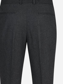 Pantaloni in lana e cashmere nero - dettaglio del prodotto
