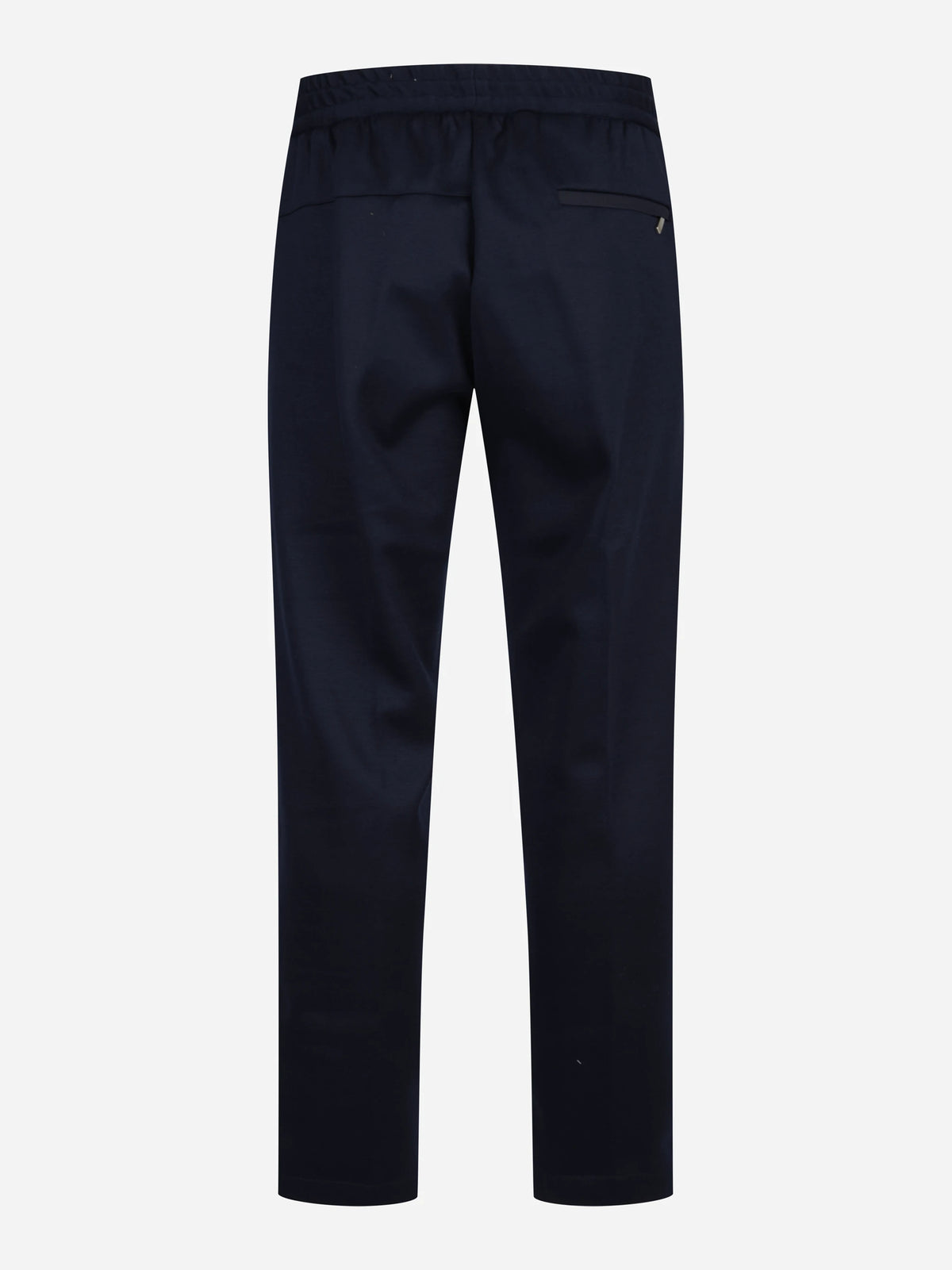 Pantalone jogging con coulisse blu - dettaglio del prodotto
