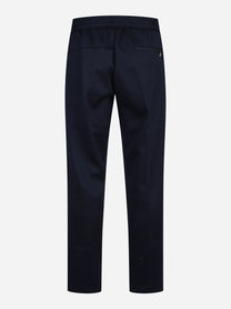 Pantalone jogging con coulisse blu - dettaglio del prodotto
