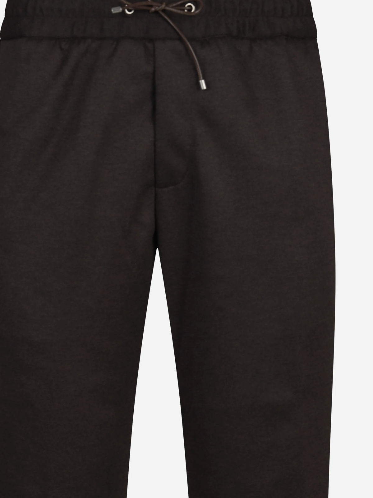 Pantalone jogging con coulisse testa di moro - vista posteriore